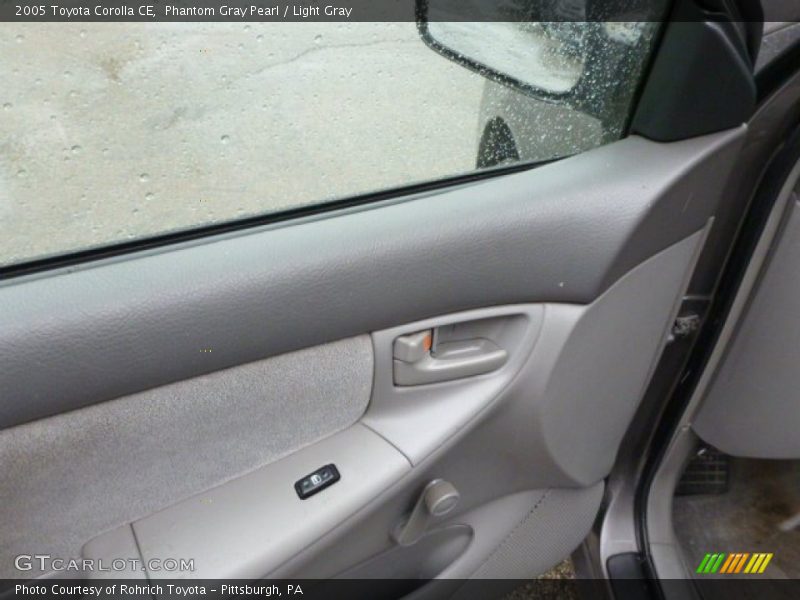 Phantom Gray Pearl / Light Gray 2005 Toyota Corolla CE