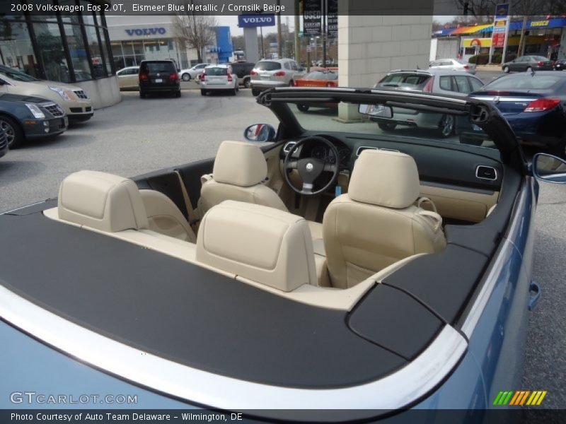 Eismeer Blue Metallic / Cornsilk Beige 2008 Volkswagen Eos 2.0T