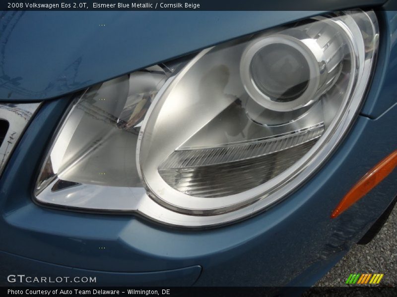 Eismeer Blue Metallic / Cornsilk Beige 2008 Volkswagen Eos 2.0T