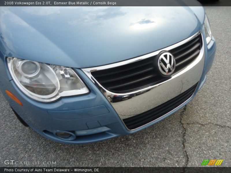 Eismeer Blue Metallic / Cornsilk Beige 2008 Volkswagen Eos 2.0T