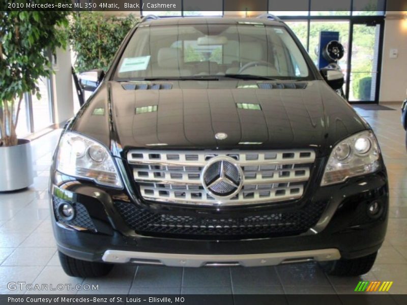 Black / Cashmere 2010 Mercedes-Benz ML 350 4Matic