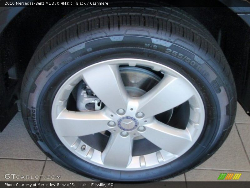 Black / Cashmere 2010 Mercedes-Benz ML 350 4Matic