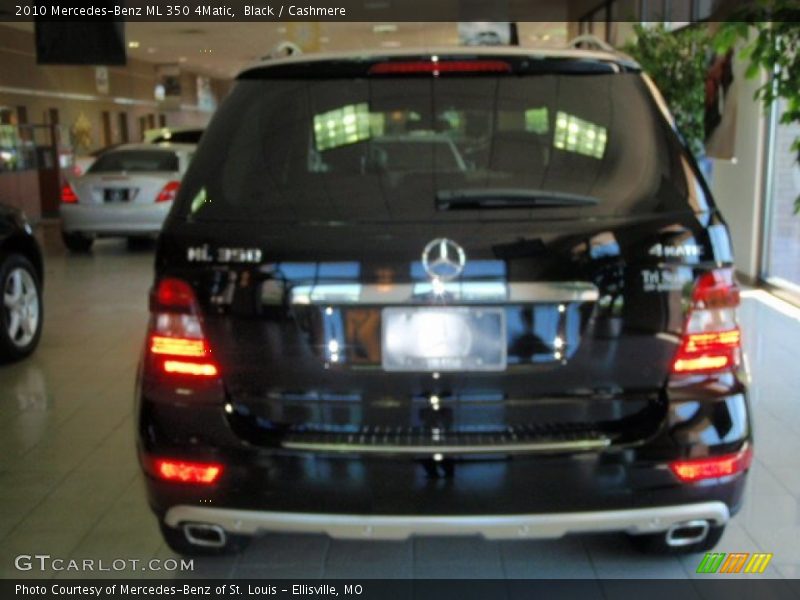 Black / Cashmere 2010 Mercedes-Benz ML 350 4Matic