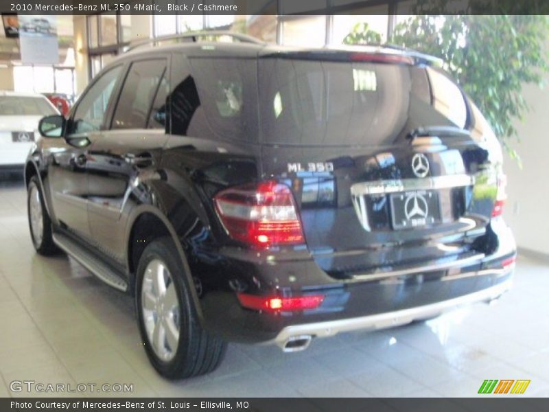 Black / Cashmere 2010 Mercedes-Benz ML 350 4Matic