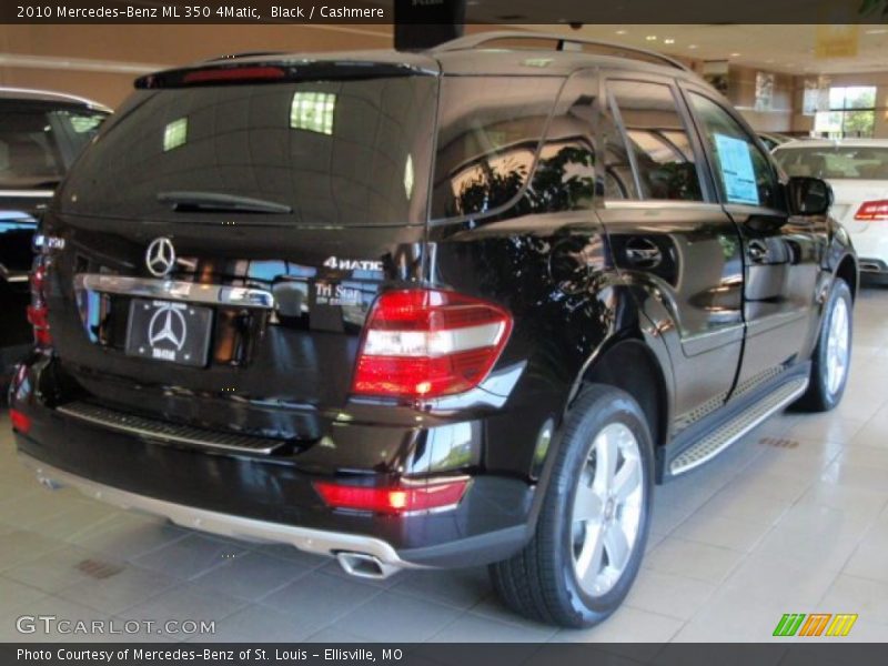 Black / Cashmere 2010 Mercedes-Benz ML 350 4Matic