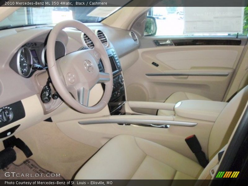 Black / Cashmere 2010 Mercedes-Benz ML 350 4Matic
