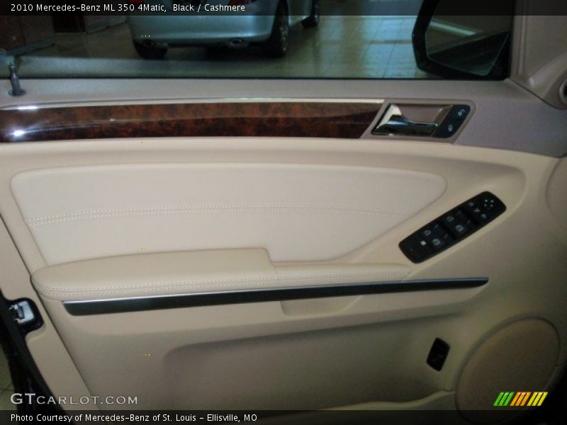 Black / Cashmere 2010 Mercedes-Benz ML 350 4Matic
