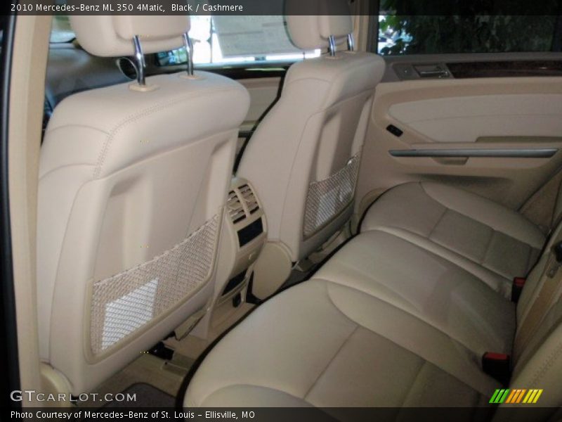 Black / Cashmere 2010 Mercedes-Benz ML 350 4Matic