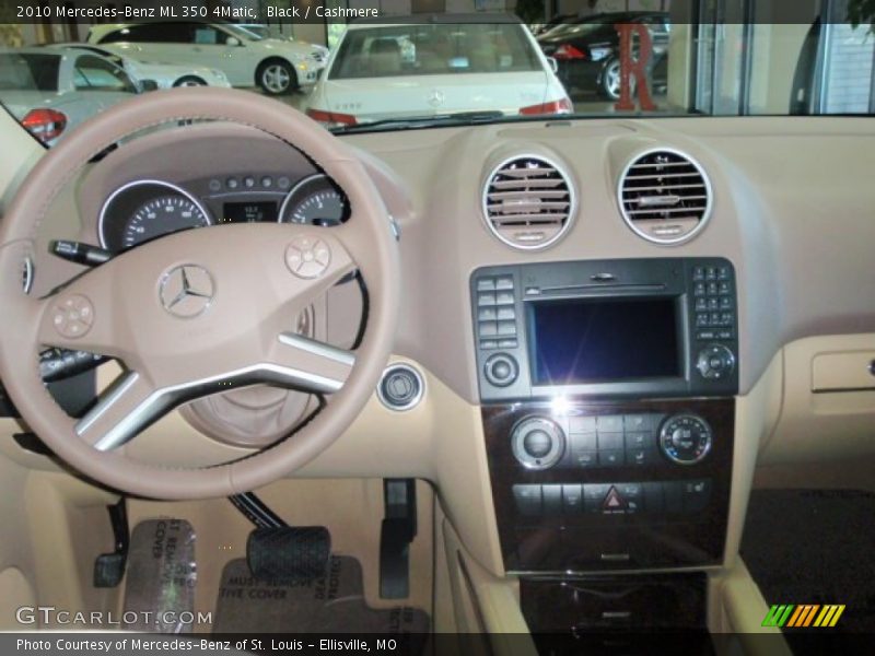 Black / Cashmere 2010 Mercedes-Benz ML 350 4Matic