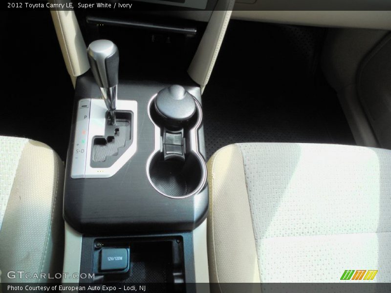 Super White / Ivory 2012 Toyota Camry LE