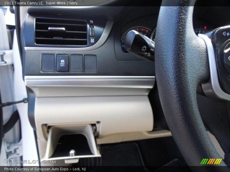 Super White / Ivory 2012 Toyota Camry LE