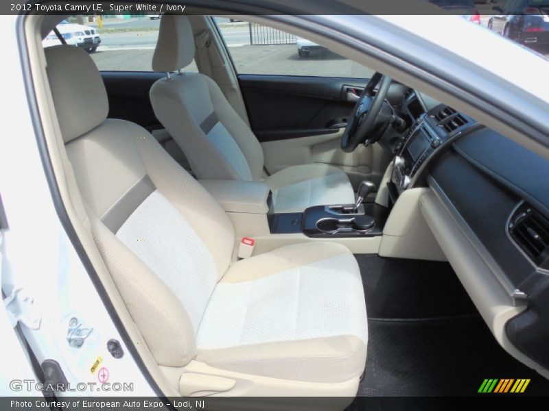 Super White / Ivory 2012 Toyota Camry LE