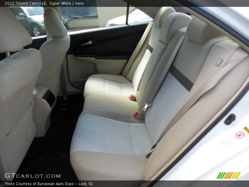 Super White / Ivory 2012 Toyota Camry LE