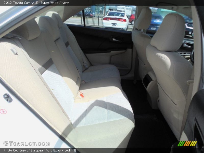 Super White / Ivory 2012 Toyota Camry LE