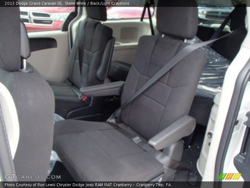 Rear Seat of 2013 Grand Caravan SE