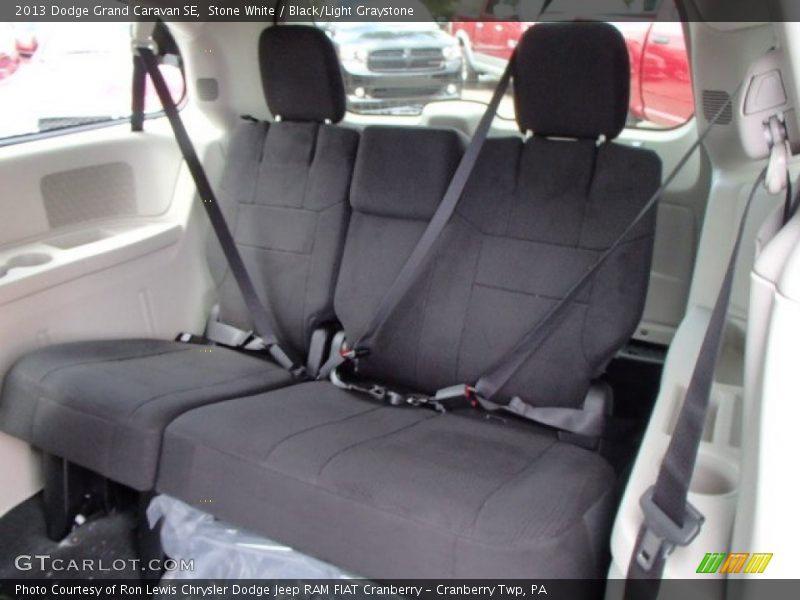 Rear Seat of 2013 Grand Caravan SE