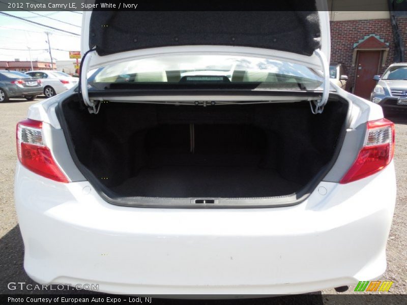 Super White / Ivory 2012 Toyota Camry LE