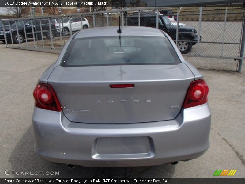 Billet Silver Metallic / Black 2013 Dodge Avenger SXT V6
