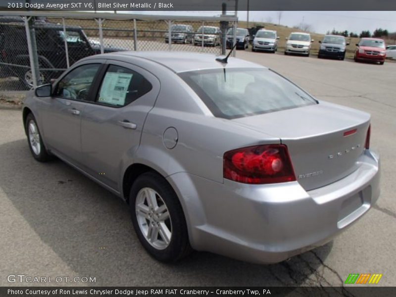 Billet Silver Metallic / Black 2013 Dodge Avenger SXT V6