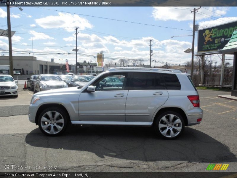 Iridium Silver Metallic / Black 2010 Mercedes-Benz GLK 350