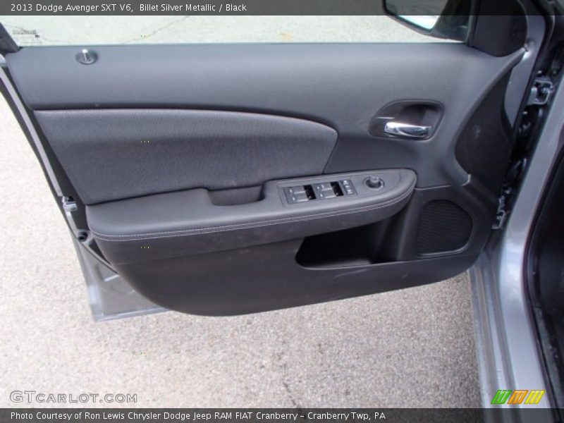 Billet Silver Metallic / Black 2013 Dodge Avenger SXT V6