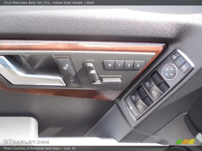 Iridium Silver Metallic / Black 2010 Mercedes-Benz GLK 350