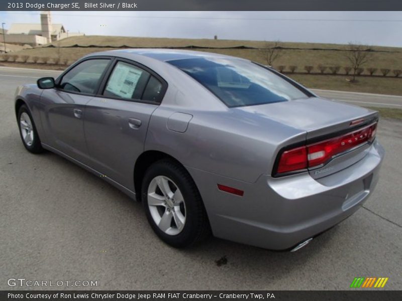 Billet Silver / Black 2013 Dodge Charger SE