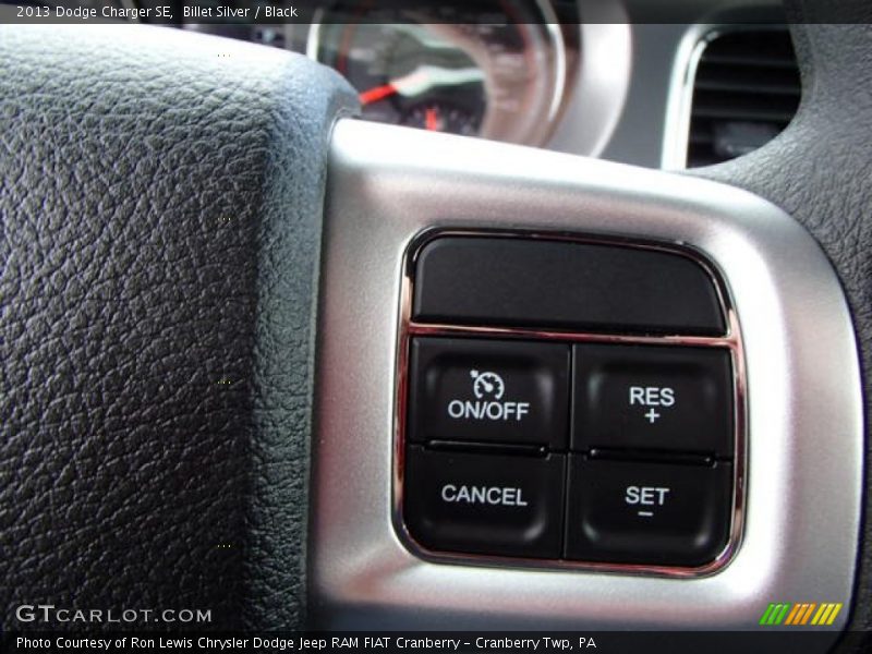 Billet Silver / Black 2013 Dodge Charger SE