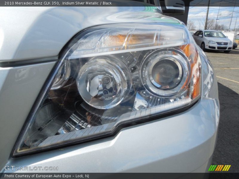 Iridium Silver Metallic / Black 2010 Mercedes-Benz GLK 350