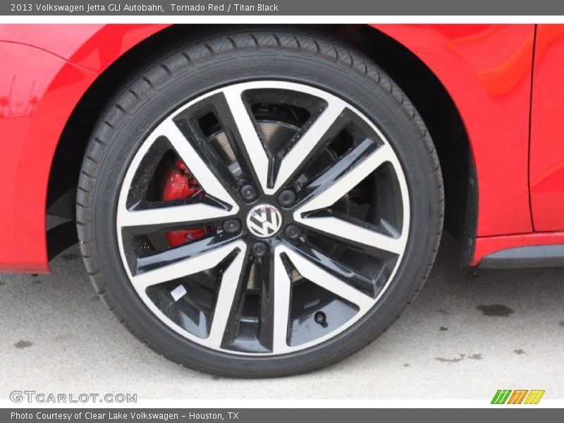 Tornado Red / Titan Black 2013 Volkswagen Jetta GLI Autobahn