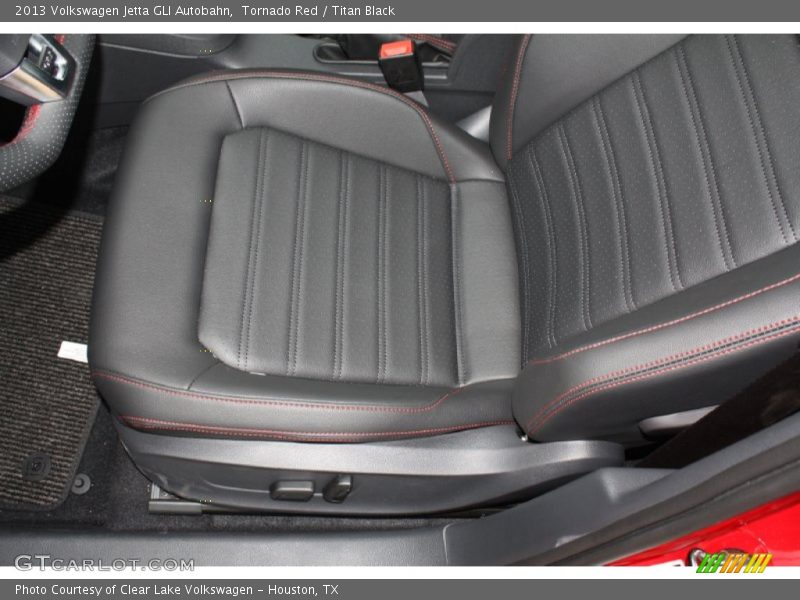 Tornado Red / Titan Black 2013 Volkswagen Jetta GLI Autobahn