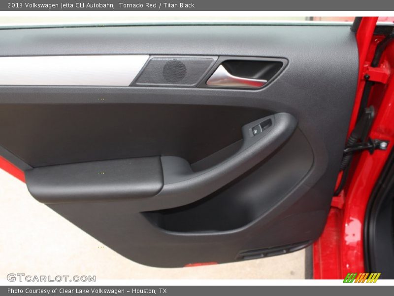 Tornado Red / Titan Black 2013 Volkswagen Jetta GLI Autobahn