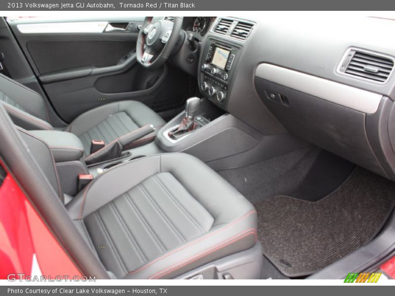 Tornado Red / Titan Black 2013 Volkswagen Jetta GLI Autobahn
