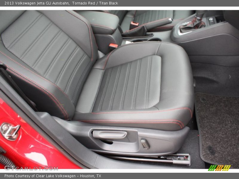 Tornado Red / Titan Black 2013 Volkswagen Jetta GLI Autobahn