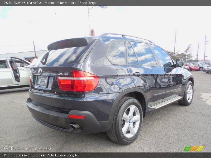 Monaco Blue Metallic / Sand Beige 2010 BMW X5 xDrive30i
