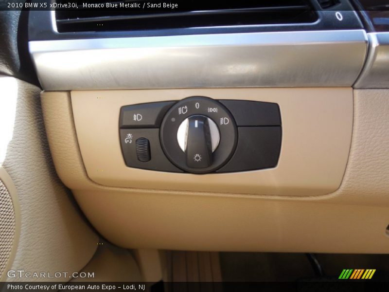 Monaco Blue Metallic / Sand Beige 2010 BMW X5 xDrive30i