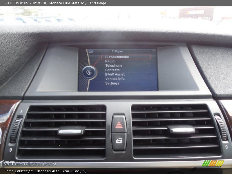 Monaco Blue Metallic / Sand Beige 2010 BMW X5 xDrive30i