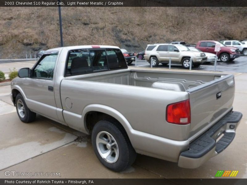  2003 S10 Regular Cab Light Pewter Metallic