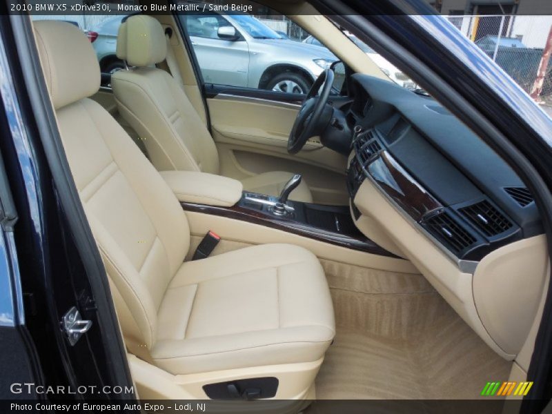 Monaco Blue Metallic / Sand Beige 2010 BMW X5 xDrive30i