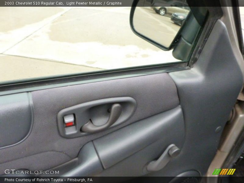 Light Pewter Metallic / Graphite 2003 Chevrolet S10 Regular Cab