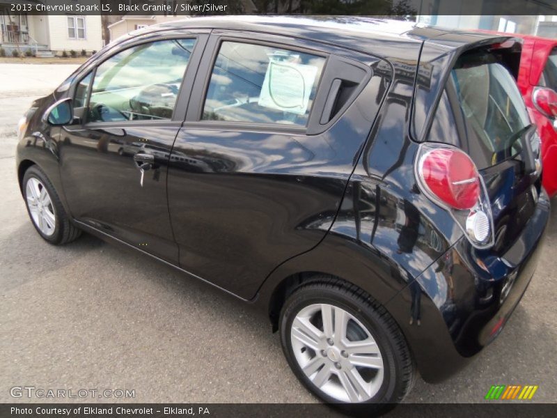 Black Granite / Silver/Silver 2013 Chevrolet Spark LS
