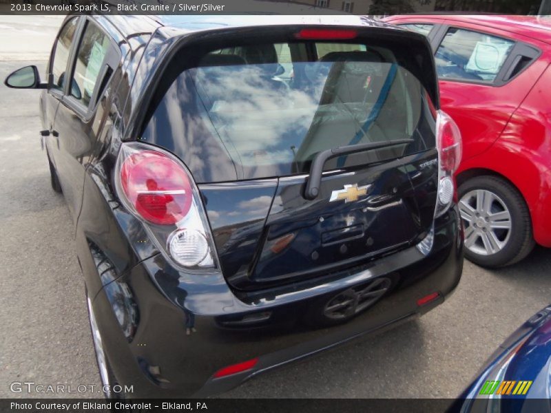 Black Granite / Silver/Silver 2013 Chevrolet Spark LS