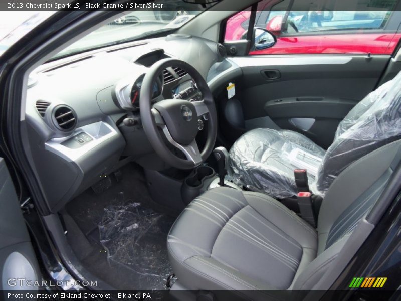 Black Granite / Silver/Silver 2013 Chevrolet Spark LS