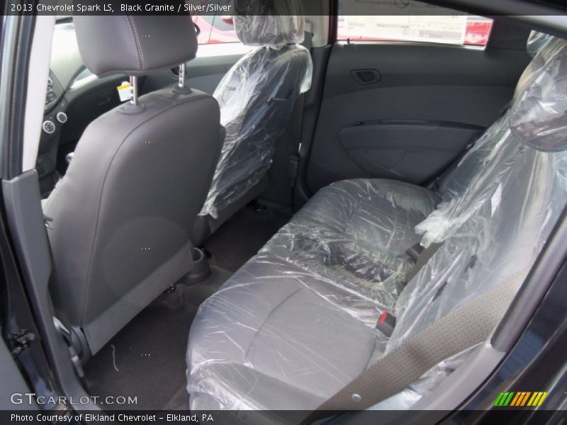 Black Granite / Silver/Silver 2013 Chevrolet Spark LS
