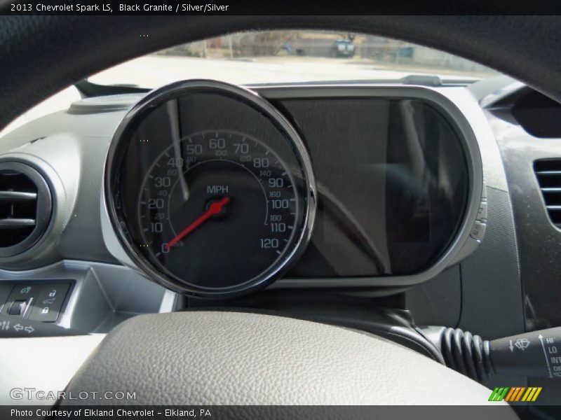Black Granite / Silver/Silver 2013 Chevrolet Spark LS