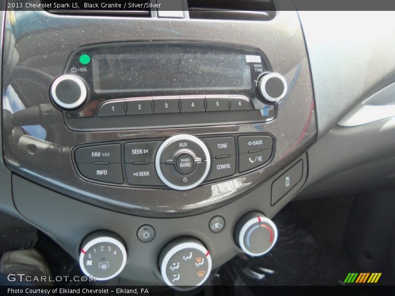 Black Granite / Silver/Silver 2013 Chevrolet Spark LS