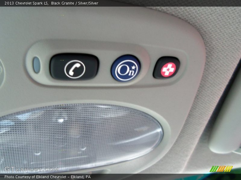 Black Granite / Silver/Silver 2013 Chevrolet Spark LS