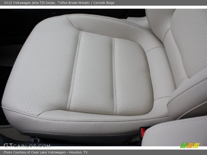 Toffee Brown Metallic / Cornsilk Beige 2013 Volkswagen Jetta TDI Sedan