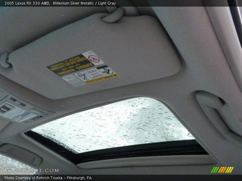 Millenium Silver Metallic / Light Gray 2005 Lexus RX 330 AWD