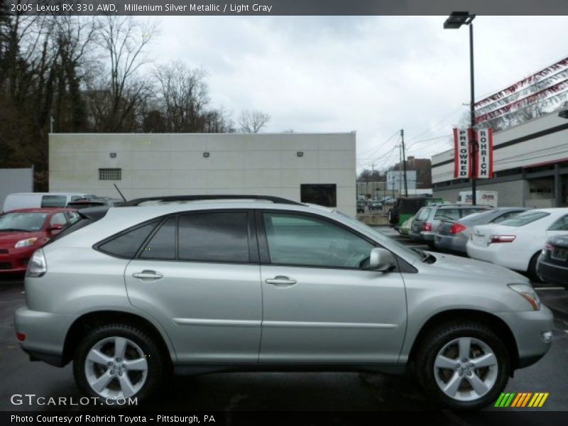 Millenium Silver Metallic / Light Gray 2005 Lexus RX 330 AWD